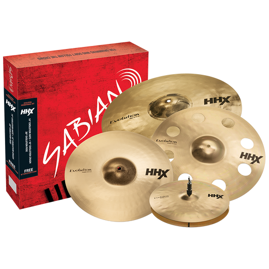 Sabian 15005XEB Cymbal HHX Evolution Performance Set 15005XEB