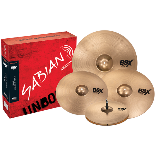 Sabian 45003XG Cymbal B8X Performance Set Plus