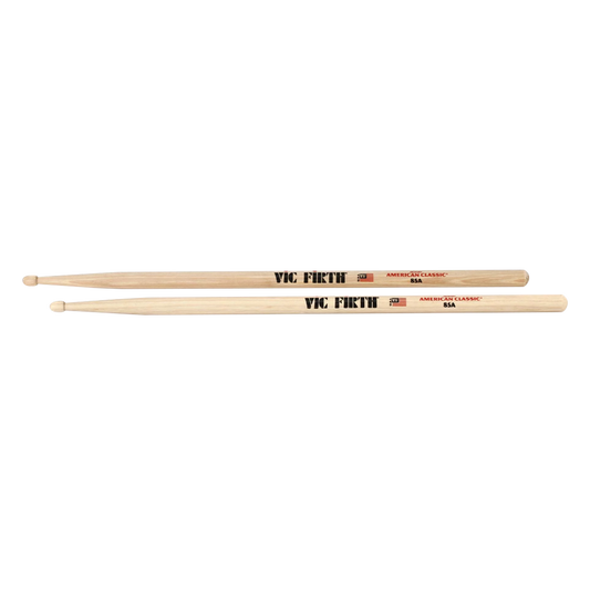 VIC FIRTH 85A Drum Stick American Classic Wooden Tip